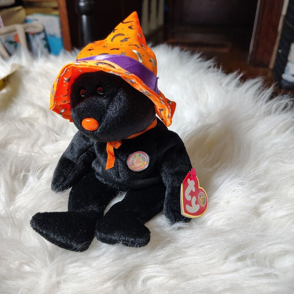 Pocus October VTG Halloween Beanie Of The Month 2005 Ty Beanie Baby - MWMTs